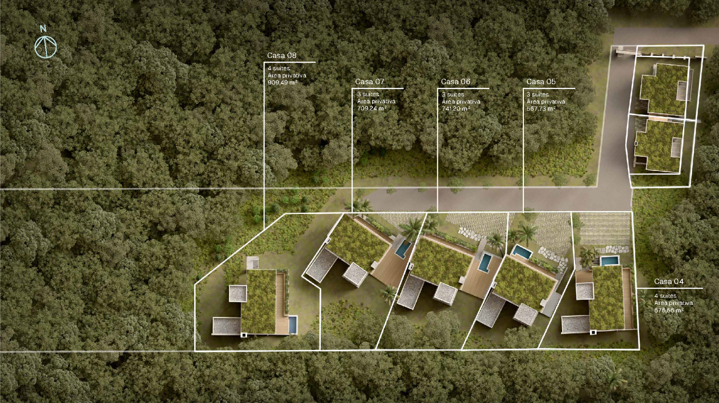 Plantas do empreendimento