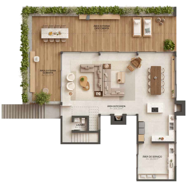 Plantas casas 4 e 8 - Planta 01