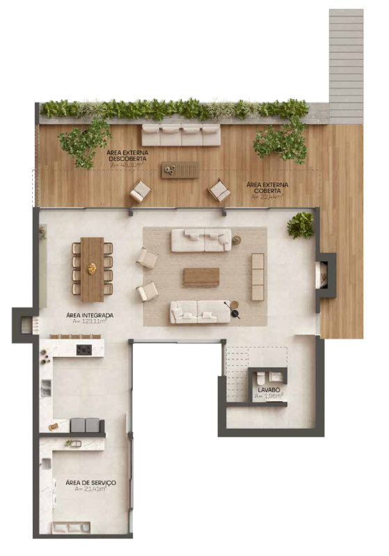 Plantas casas 4 e 8 - Planta 01